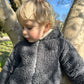 Baby/Kid Virgin Wool Jacket - Charcoal