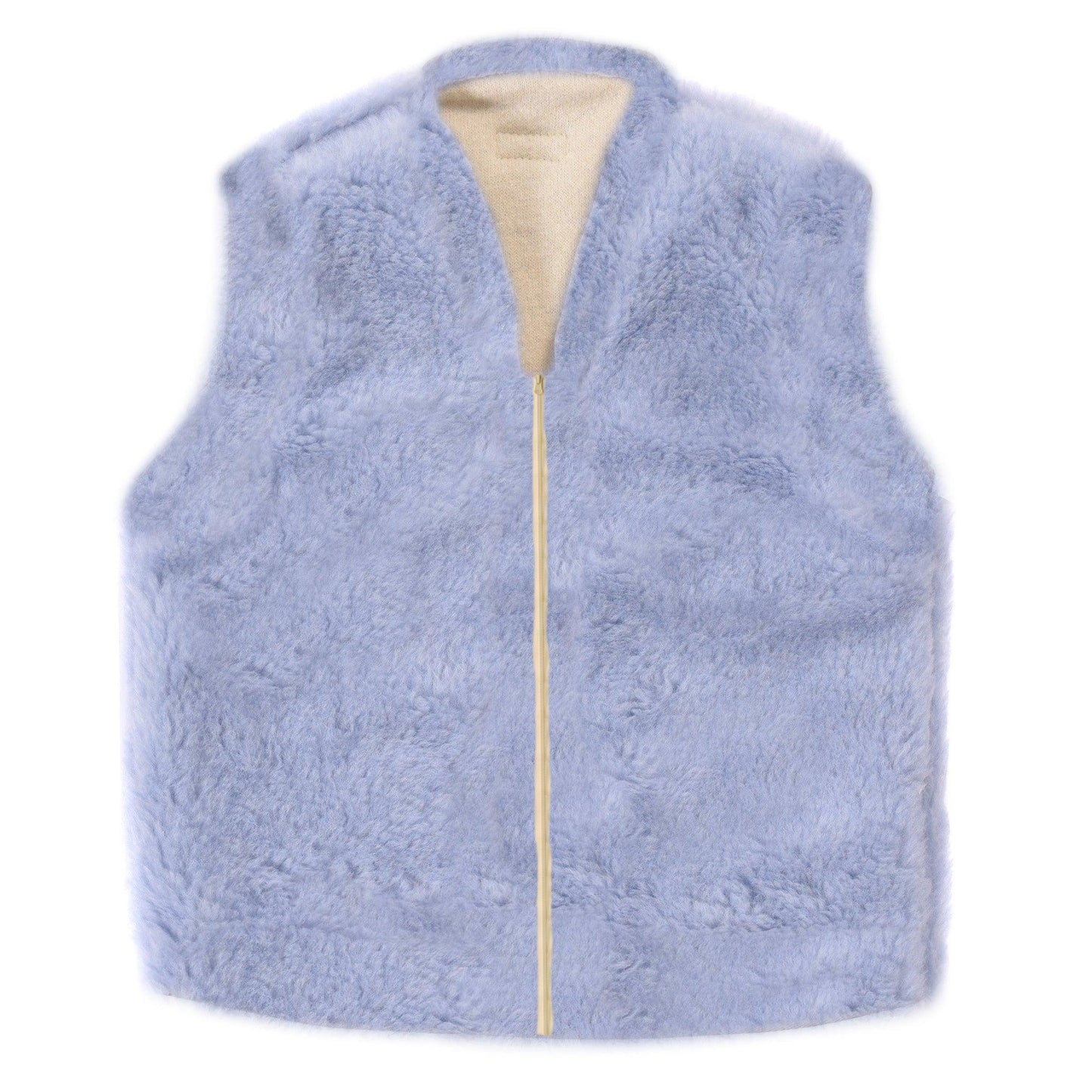 Baby/Kid Virgin Wool Vest - Blue