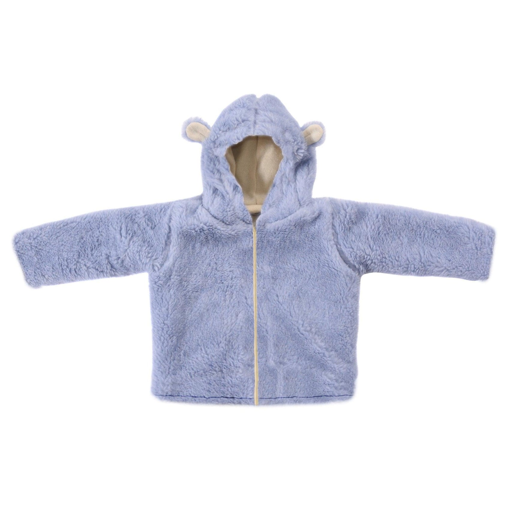 Baby/Kid Virgin Wool Jacket - Blue