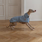 Water-repellent Dog Trench Coat - Light Blue