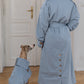 Trench Coat - Light Blue