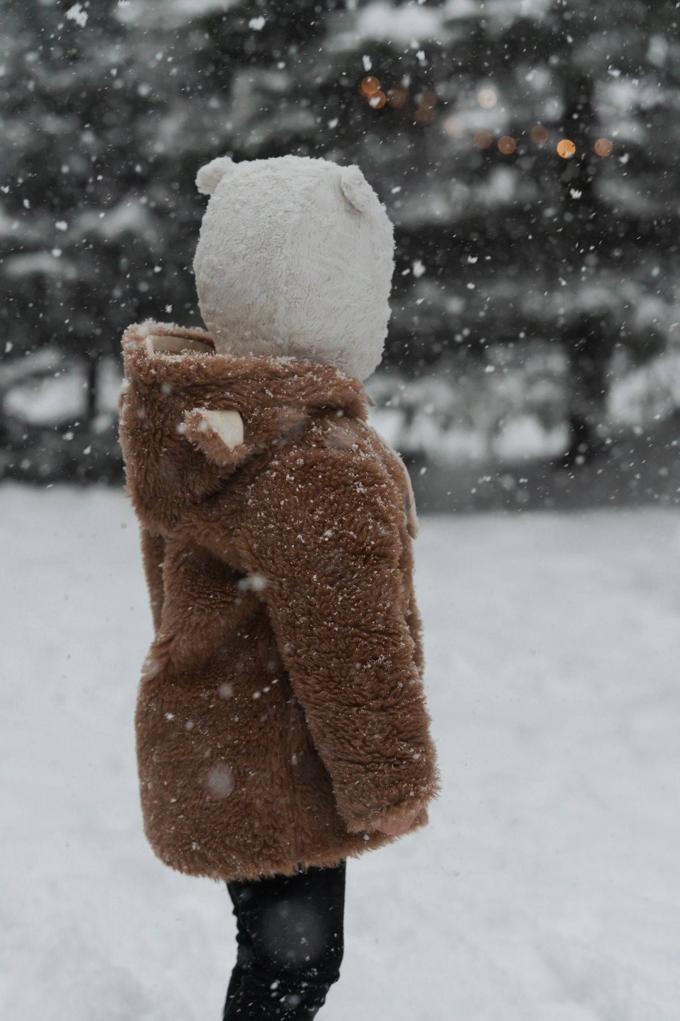 Polar Bear Woolen Baby Hat