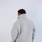 Men's Oversized Wool Jacket - Light Grey