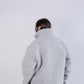 Men's Oversized Wool Jacket - Light Grey