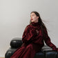 Silk/Cotton Clothing Set - Burgundy