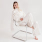 Silk/Linen Clothing Set - White