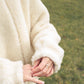 Woolen Woman's Jacket - White