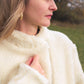 Woolen Woman's Jacket - White