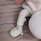 White Baby/Kid Natural Woolen Boots