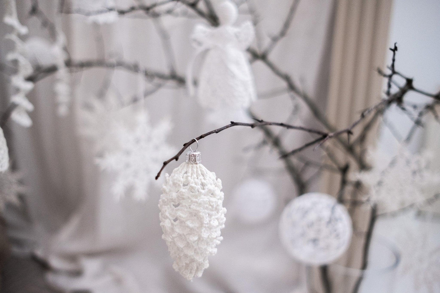 Handmade Crocheted Christmas Ornaments