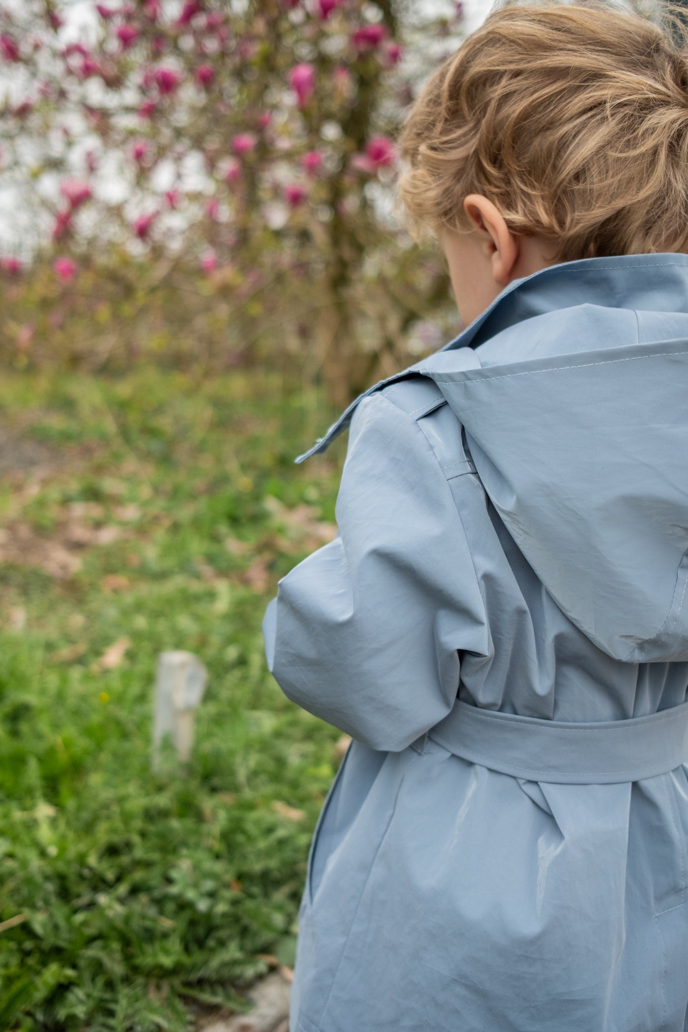 Baby/Kid Trench - Light Blue