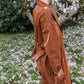 Trench Coat - Chocolate Brown
