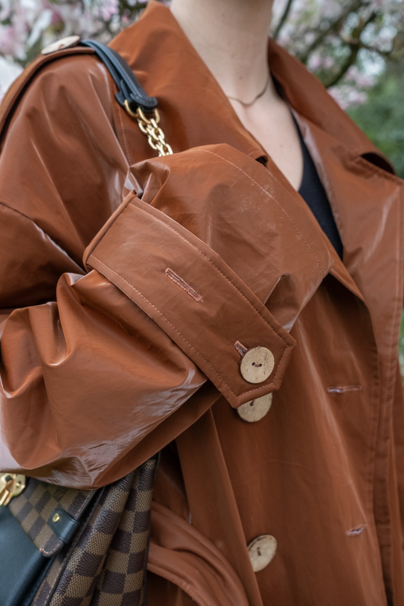 Trench Coat - Chocolate Brown