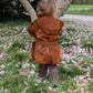 Baby/Kid Trench - Chocolate Brown