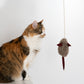 Natural Woolen Cat Toy: Mouse