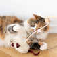 Natural Woolen Cat Toy: Mouse