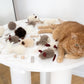 Natural Woolen Cat Toy: Mouse