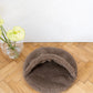 Natural Wool Pet Cave - Beige