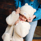 Polar Bear Woolen Baby Hat