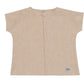 An eco-friendly Ramie Baby/Kid Clothing Set in beige from Mellow Concept Store.