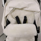 White Natural Sheepskin Stroller Sleeping Bag