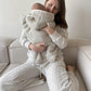 Baby/Kid Virgin Wool Overall - Grey