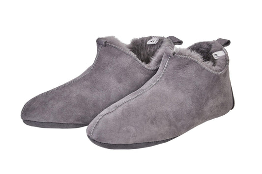 Adult Natural Sheepskin Boots - Grey