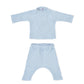 Linen Baby/Kid Clothing Set - Blue