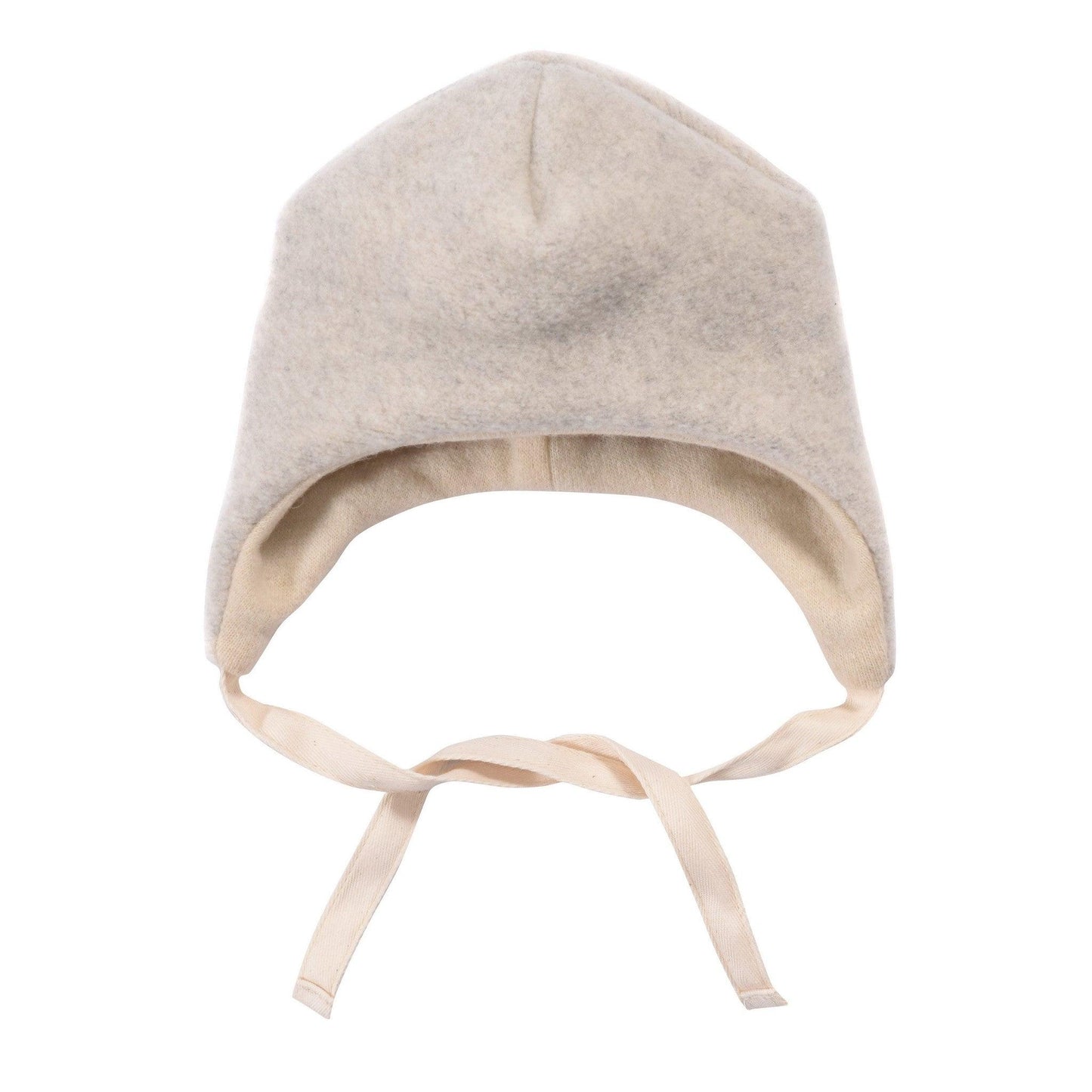 Grey Bear Woolen Baby Hat